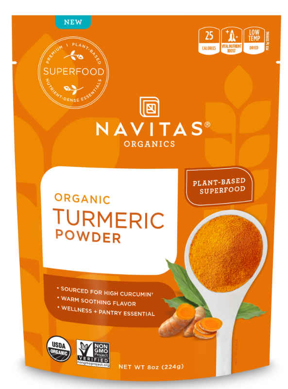 NAVITAS ORGANICS: Organic Turmeric Powder 8 oz