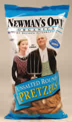 Pretzel rounds,og,unsaltd Case of 12 / 8 OZ from Newman's Own Organics