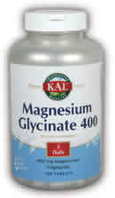 Magnesium Glycinate 400 180ct 400mg from Kal