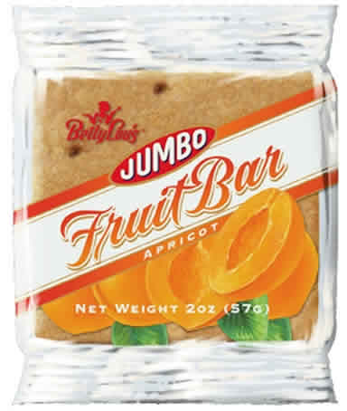 FRUIT BAR,APRICOT,WF