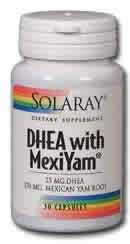 DHEA with MexiYam 60ct from Solaray