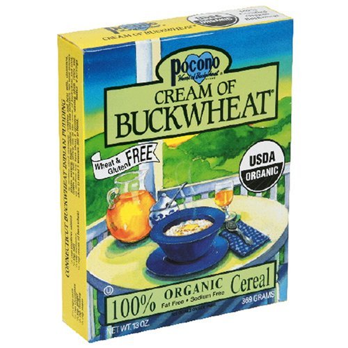 CEREAL,OG,CRM OF BUCKWHT Case of 12 / 13 OZ from Pocono