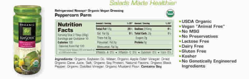 DRESSING,OG,PPPRCORN PARM Case of 6 / 10.5 OZ from Nasoya Foods