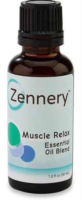 ZENNERY: Org. Muscle Relax Essen. Oil Blend 1 OZ