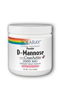 Solaray: D-Mannose with CranActin 216 Gram