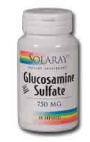 Glucosamine Sulfate 120ct 750mg from Solaray