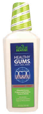 HEALTHY GUMS,RSN,PEPMNT Case of 1 / 16 OZ from Natural Dentist