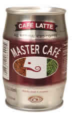 CAFE LATTE,RICH & CREAMY Case of 12 / 8.5 OZ from MASTER