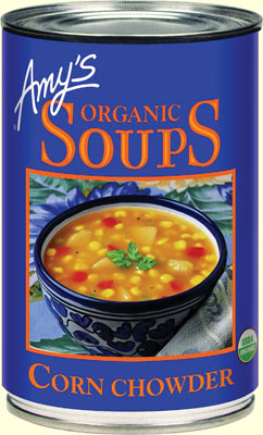 AMY'S: Soup organic corn chowder 14.1 OZ