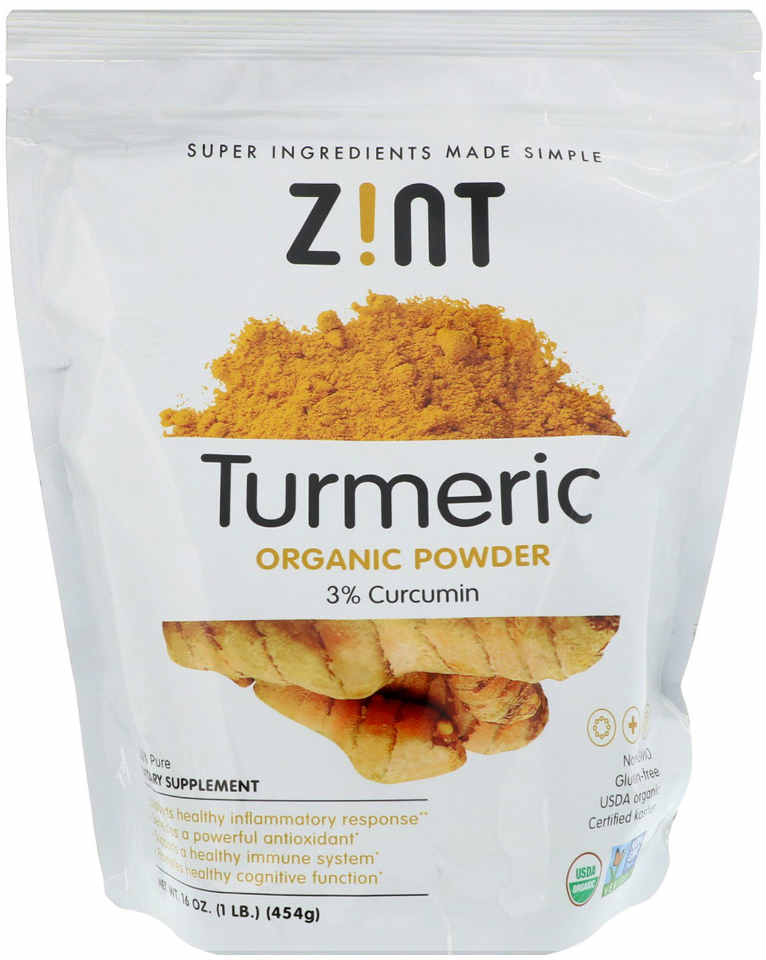 Z!NT: Organic Turmeric Powder 16 OZ