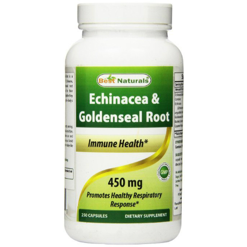 Best Naturals: Echinacea Goldenseal 450 mg 250 cap
