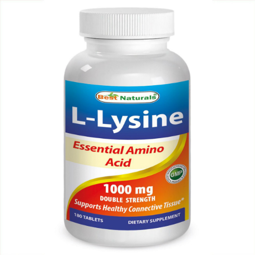 Best Naturals: L-Lysine 1000 mg 180 tab