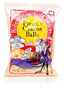PIRATE'S CANNON BALLS Case of 12 / 4 OZ from Robert's American Gourmet