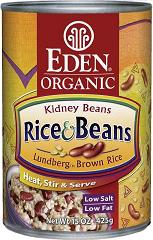 RICE & BEANS,OG,KIDNEY Case of 12 / 15 OZ from Eden Foods