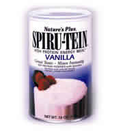 Spirutein Vanilla 5 lb tub from Natures Plus
