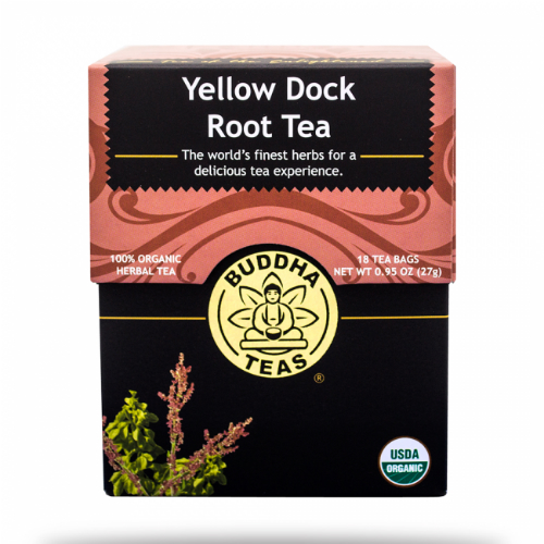 Buddha Teas: Yellow Dock Root Tea 18 bag