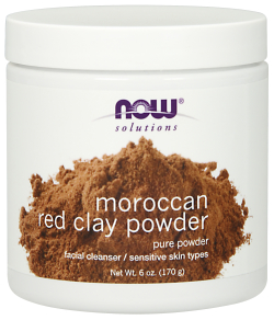 NOW: Mediterranean Red Clay Powder 6 OZ