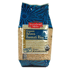 RICE,OG,BASMATI,BRN,LONG Case of 12 / 28 OZ from Arrowhead Mills