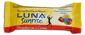 Luna sunrise,og,stbry&crm Case of 15 / 1.69 OZ from Clif Bar