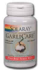 GarliCare Plus Red Yeast Rice 60ct from Solaray