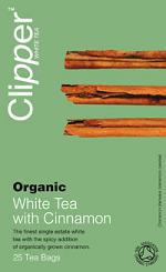 Tea,og,white w cinnamon Case of 6 / 20 BAG from Clippper Tea