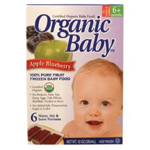Organic Baby: Frz,og,apple blueberry 12 OZ