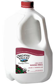 MILK,OG,WHOLE,HTST,FRESH Case of 4 / 128 OZ from Organic Valley
