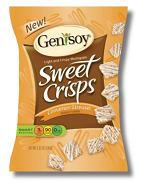 Genisoy products co. - Sweet crisps cinnamon 1.76oz   6 bags 1.76oz  6 BAGS