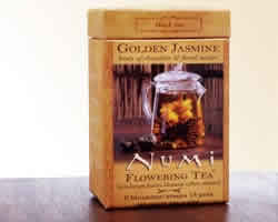 FLWR TEA,BLACK,GLDN JASMN Case of 6 / 6 CT from Numi Tea