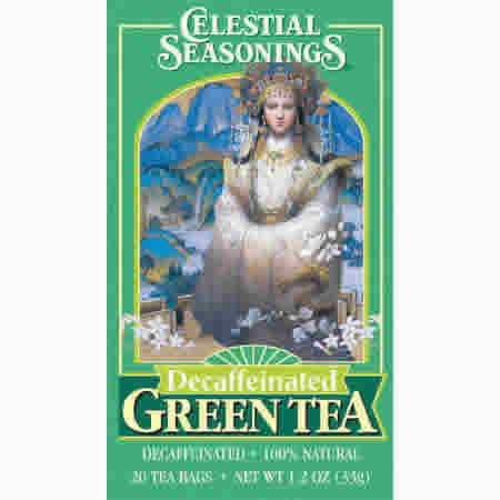 Green tea,decaffeinated Case of 6 / 20 BAG from Celestial Seasoning