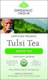 ORGANIC INDIA: TULSI TEA GREEN 18BAGS