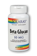 Beta glucan enriched with vitamin c, 60ct 10mg