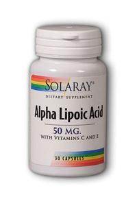 Alpha Lipoic Acid 30ct 50mg from Solaray