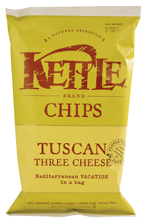 POTATO CHIPS,TUSCAN 3 CHS Case of 15 / 5 OZ from Kettle Foods