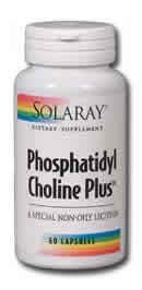Phosphatidyl Choline Plus 60ct 960mg from Solaray