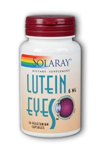 Lutein Eyes -6 30ct 6mg from Solaray