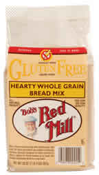 BREAD MIX,HRTY WHL GRN,GF Case of 4 / 20 OZ from Bobs Red Mill