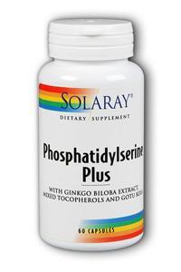 Phosphatidylserine Plus 60ct 100mg from Solaray