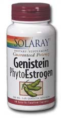Genistein phytoestrogen, 60ct 20mg