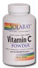 Solaray - Nonacidic vitamin c crystalline powder 8oz 5000mg