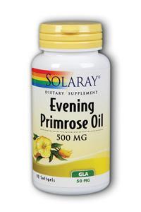 Evening Primrose Oil - High Potency 90ct 500mg from Solaray