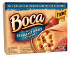 BREAKFAST WRAP,ORIGINAL Case of 8 / 9.2 OZ from Boca Foods