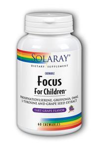 Focus for Children 60ct from Solaray