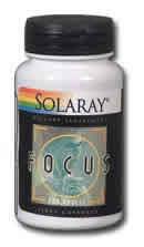 Focus for Adults 60ct from Solaray