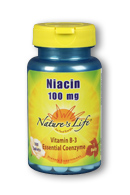 Niacin, 100 mg, 100ct