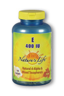 Natures life - Vitamin e, 400 iu 250ct