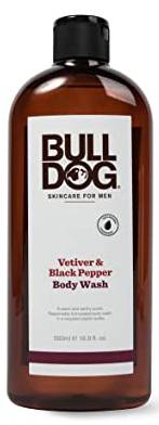 BULLDOG NATURAL SKINCARE: Body Wash Vetiver & Black Pepper 16.9 OUNCE