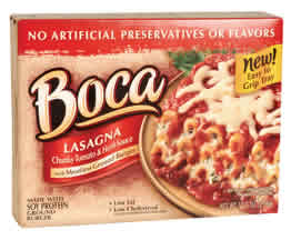 LASAGNA,MEATLESS Case of 12 / 10.5 OZ from Boca Foods