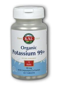 Kal: Potassium Organic Supplement 50ct 99mcg