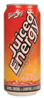 BEVERAGE,JUICED ENERGY Case of 12 / 16 OZ from Blue Sky Natural Beverage Company